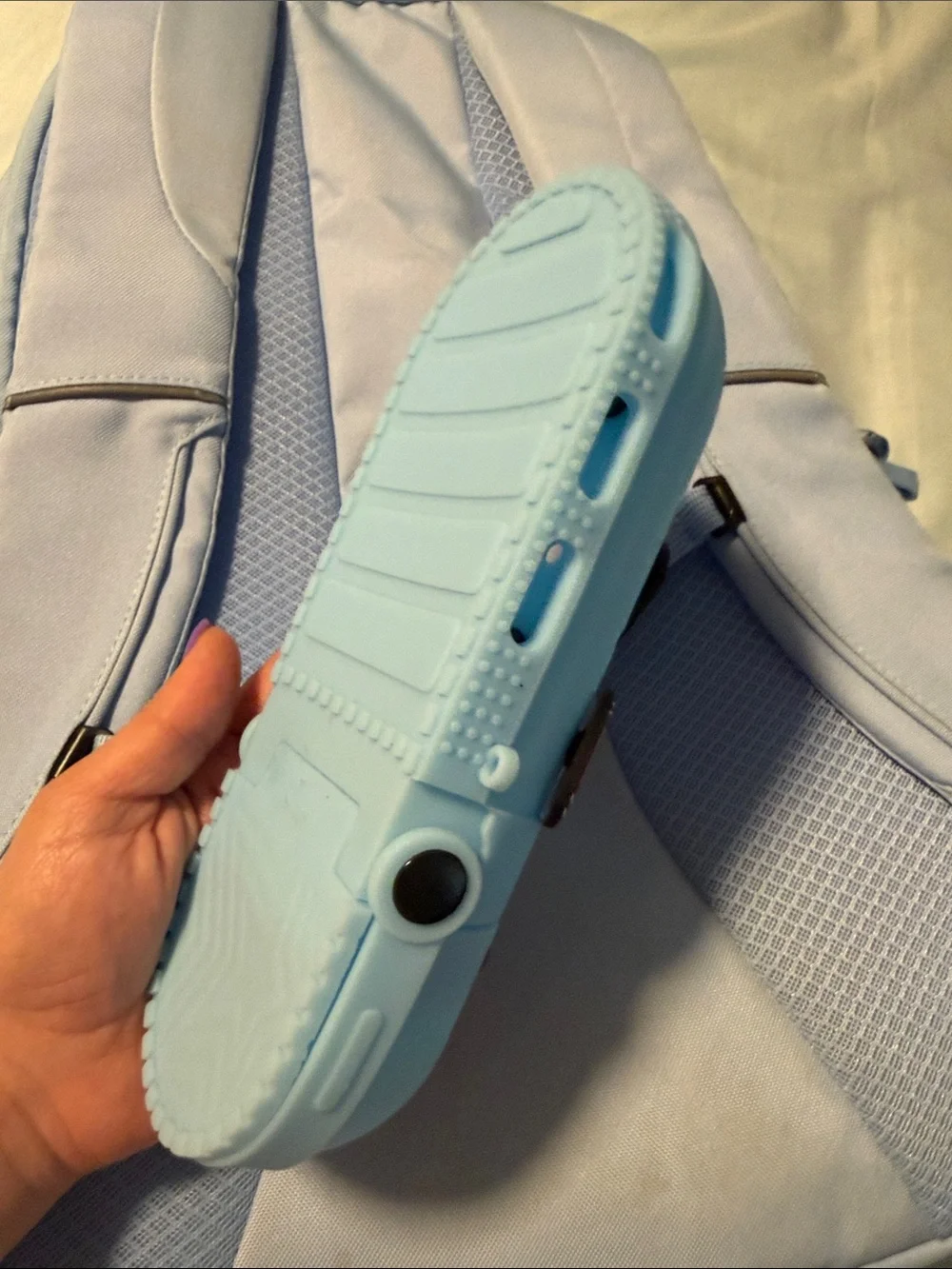 all in motion Light Blue Kids Sports Patch Backpack and pencil case